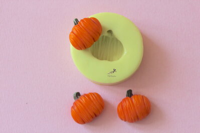 Set 4 Stampi In Silicone Per Resina A Forma Di Zucca E Foglia D'Acero - Stampo 3D Per Halloween, Fai Da Te, Ciondoli E Decorazioni