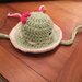 Cappellino per gatto /cane realizzato in lana Boshi anallergica - crochet
