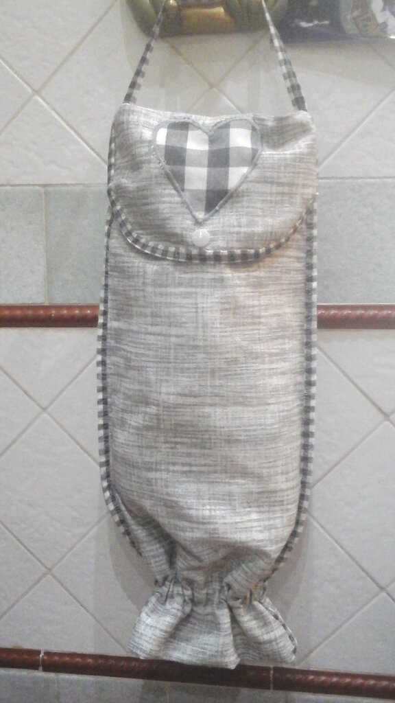 Porta Sacchetti Di Plastica Da Parete TOGETRUE – Contenitore Riutilizzabile In Cotone Per Cucina