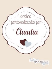 INSERZIONE PER CLAUDIA