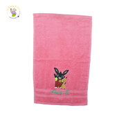 Asciugamano Coniglietto Bing in spugna di cotone rosa (50x30 cm)