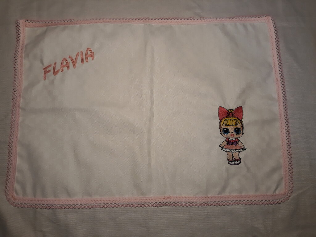 Tovaglietta Americana Personalizzata My Custom Style | Pinguino Studioso, 50x30 Cm, Cotone E Microfibra, Lavabile