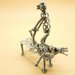 fisioterapista,Metal sculpture  ,osteopata,riabilitazione regalo fisiatra ,regalo fisioterapista art metal sculpture metal