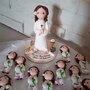 Cake Topper comunione- pattinatrice