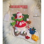 ஐCreazioni Con Fantasiaஐ: PANTOFOLE IN LANA COTTA PUBBLICATE SULLA - Foto 3