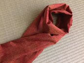 Sciarpa Primavera Elegante 100%seta in tessuto “Tsumugi” da Kimono /157x38cm