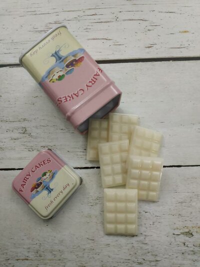 Tavoletta di cioccolato bianco in cera di soia Tavoletta di cioccolato bianco in cera di soia