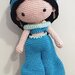 Amigurumi principessa Jasmine