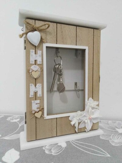 Appendi chiavi a cassetta Shabby Chic Appendi chiavi a cassetta Shabby Chic
