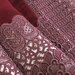Scialle Vintage originale giapponese di stile Kimono /velluto colore rosa 100%viscosa con pizzo