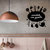 Lavagna adesiva ovale con utensili cucina