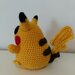 Pokemon Pikachu e pokeball amigurumi