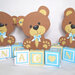 Centrotavola orsetto festa di compleanno o battesimo - Teddy bear Centerpieces