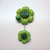 CIONDOLO IN FIMO "TWIN GREEN FLO"