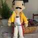 Freddie Mercury amigurumi