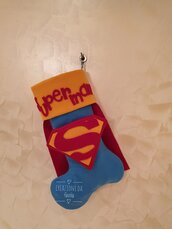 Calza Superman in feltro