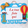 PORTA FOTOGRAFIA CAMERETTA BIMBI CON PERSONALIZZAZIONE NOME BAMBINO BAMBINA IDEA REGALO PER LE FESTE