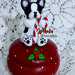 french bulldog realizzato a mano cofanetto scatola portagioie per anelli regalo  natalizio per amanti animali