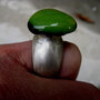 Anello argento e colori hand made 