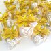 50 esimo anniversario - bomboniere nozze d'oro - nozze d'oro - confetti oro