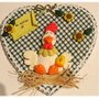 Targa cucina- Gallina country