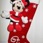 Calza Natale Epifania Befana Minnie - Personalizzata con Nome Idea regalo originale