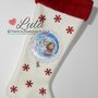 Calza Natale Befana Nome Colore Immagine personalizzata Idea regalo Frozen Elsa