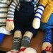 bambola in lana ai ferri Tommi
