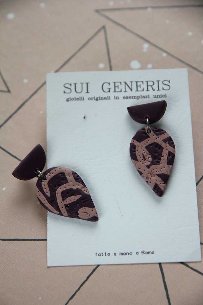 Orecchini Pendenti Donna Geometrici Bicolore - Design A Goccia Elegante E Moderno - 4
