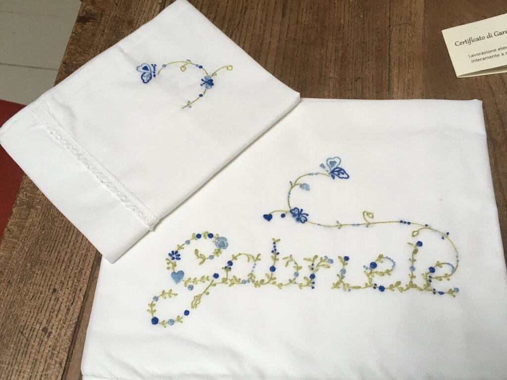 Maglione Personalizzato Per Neonata Con Nome Ricamato - Lavorato A Maglia, Morbido Cotone, Regalo Baby Shower - Foto 2