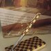 Penna scacchi con basamento