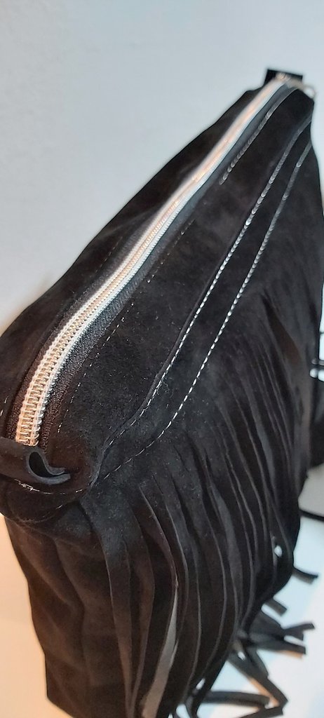 Pochette da Donna in Pelle Nero Borse