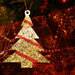 Addobbo natalizio cm7x5 albero di Natale mini