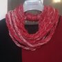 Collana sciarpa  scarf donna scaldacollo regalo 