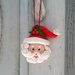 Babbo Natale in fimo, decorazione per l'albero