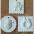Multi stampo in silicone natale 3 soggetti (Angelo, babbo natale e ghirlanda ) con foro misura 6 cm circa per soggetto