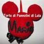 Topolino Minnie pallina Natale idea regalo personalizzata fatto a mano Originale