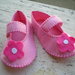 scarpette neonato in feltro personalizzabili