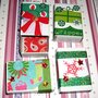 Lotto 3 - Scatoline decorate per Regali di Natale - Pacchettini Natalizi - Scrapbooking&Packaging (4pz)