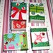 Lotto 3 - Scatoline decorate per Regali di Natale - Pacchettini Natalizi - Scrapbooking&Packaging (4pz)