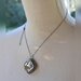 Collana con grande pendente in stile vintage