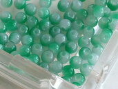 20 Perle di vetro MELANGE 4 mm PRL 406