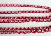 1 metro CATENA ALLUMINIO ROSSO FUCSIA CAT 7