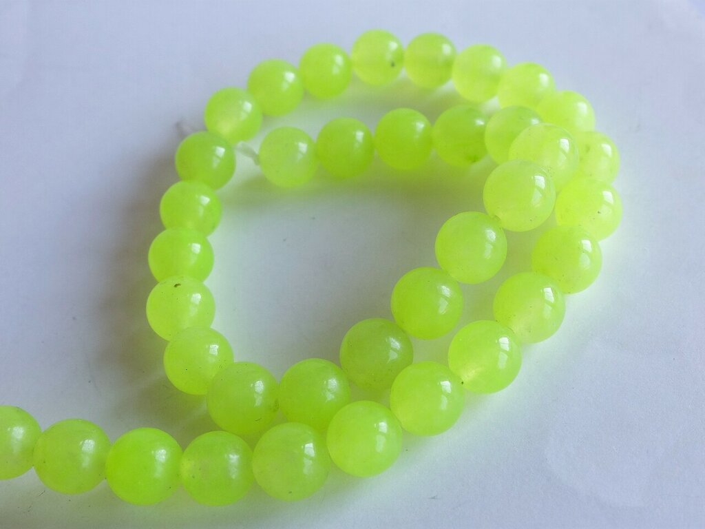 Perle In Giada Naturale PRL429 - Materiali - Bigiotteria - Di A... | Su - Foto 13