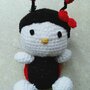 Coccinella amigurumi piccola