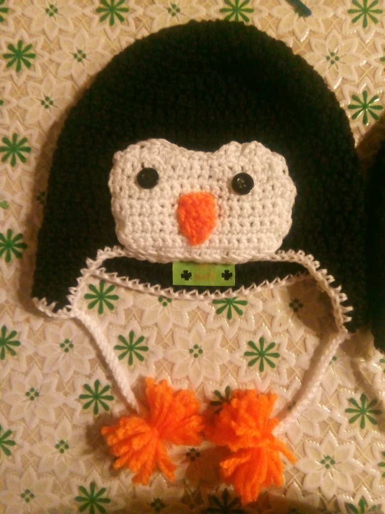 Cappello pinguino uncinetto - Feste - Idee regalo - di Uncinaty | su
