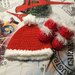 Scarpette e cappellino Babbo Natale 