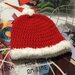 Cappellino  Babbo Natale uncinetto 