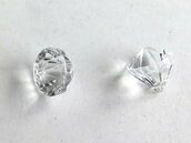 4 Pendenti a forma di diamante chiaro    CIO58