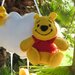 Fiocco nascita Winnie  the Pooh, fiocco nascita pannolenci